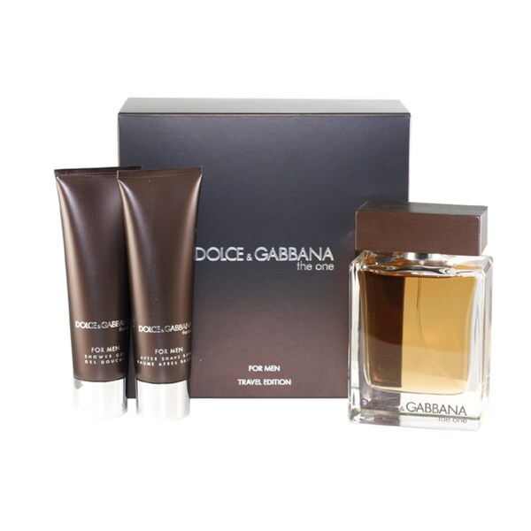 dolce and gabbana the one mens gift set