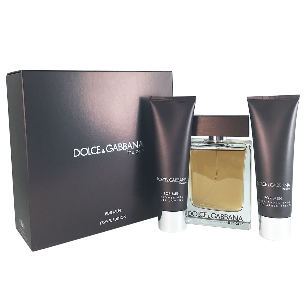 dolce and gabbana the one mens gift set