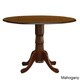 Copper Grove Karl Round Table with Two 9-inch Drop Leaves - Thumbnail 3