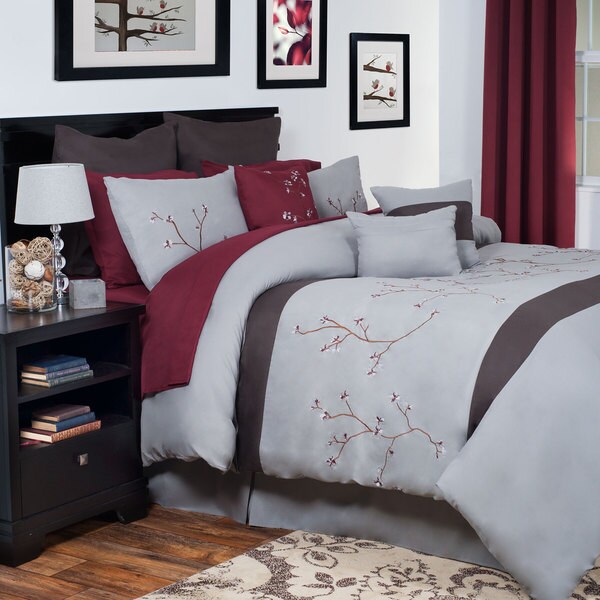 Windsor Home Latina Embroidered King 13-piece Comforter Set