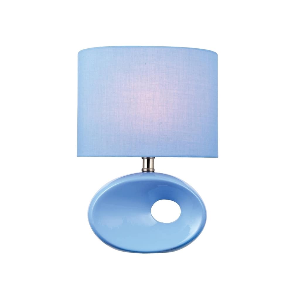 Lite Source Hennessy II Table Lamp,-light Blue