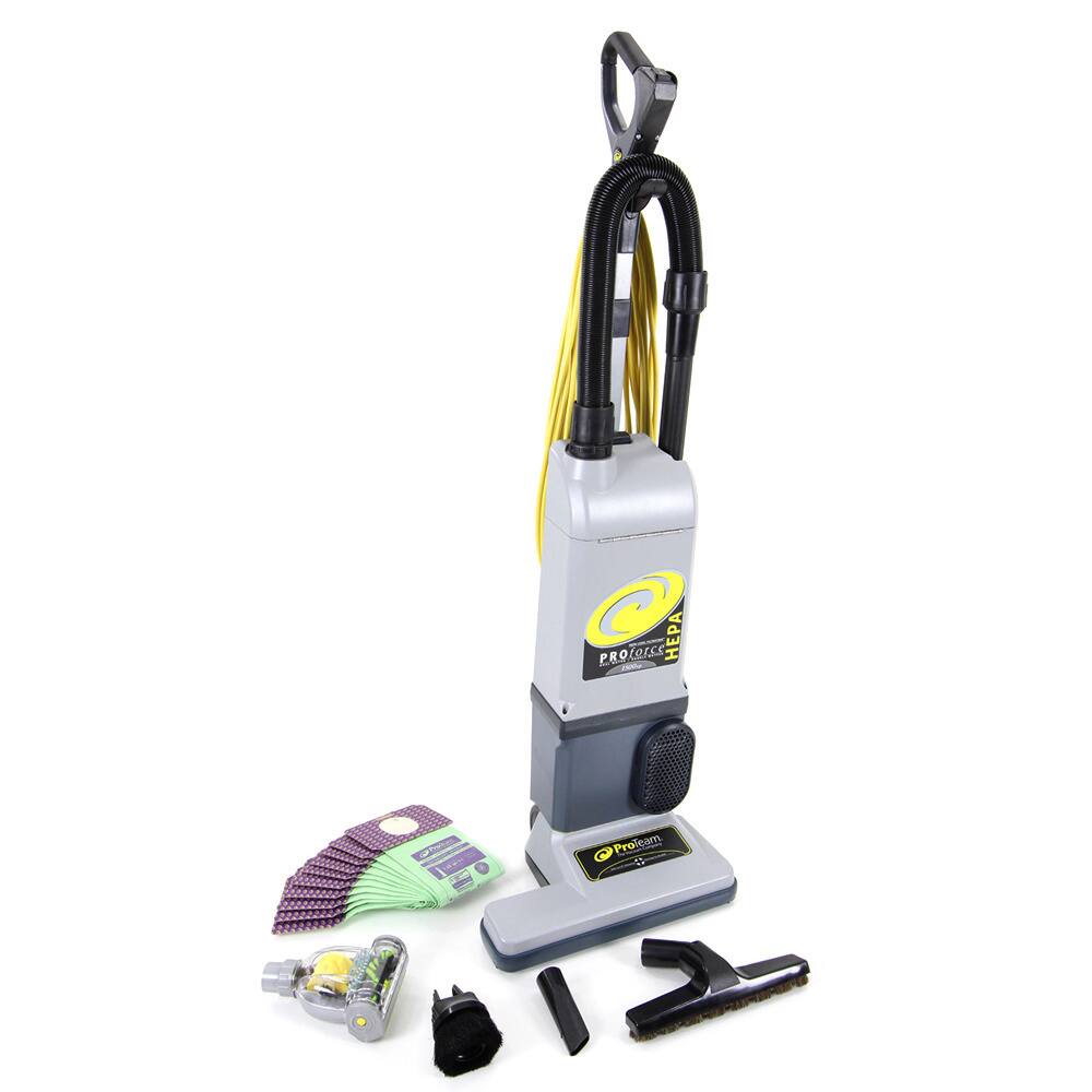 Proteam Proforce Pet HEPA 1500xp 15xp Vacuum with Tools and Mini Head