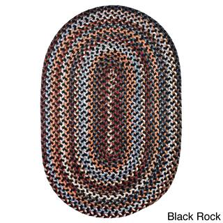 Black Rugs Find Great Home Decor Deals Ping At Augusta Oval Braided Wool Rug 5 X 8 By Rhody