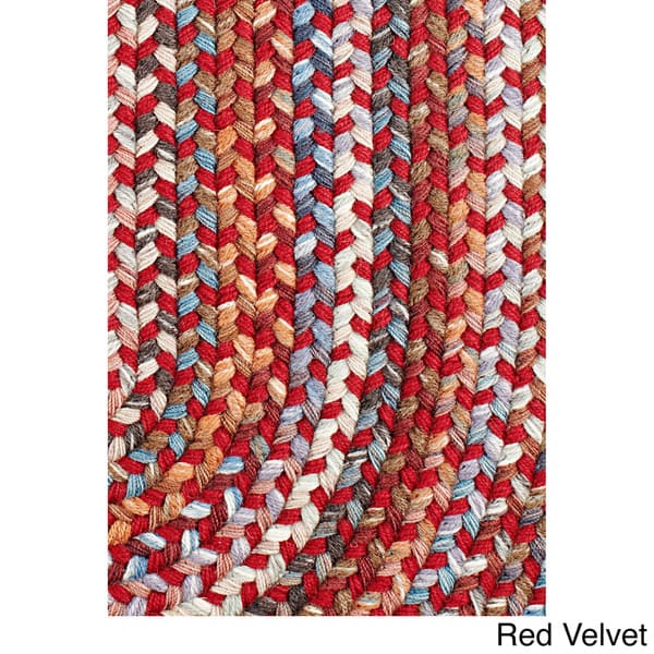Rhody Rug Augusta Space Dye Wool Braided Rug On Sale Overstock 10199595