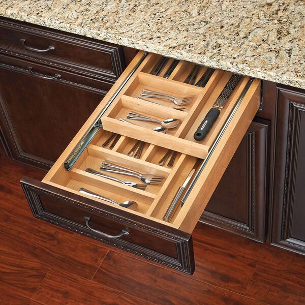 Shop Rev A Shelf 4wtcd Series 2 Tiered Cutlery Drawer Free