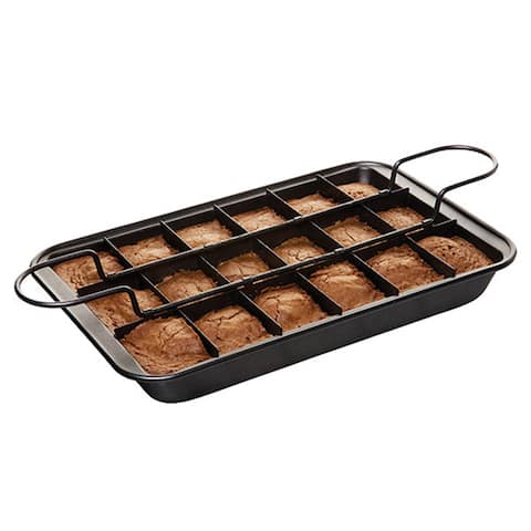 As Seen on TV Perfect Portion Solution Brownie Pan Deluxe Set