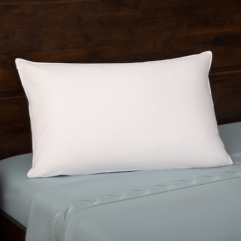 Cotton Luxe White Goose Down Pillow 233 Thread Count by Grandeur Collection