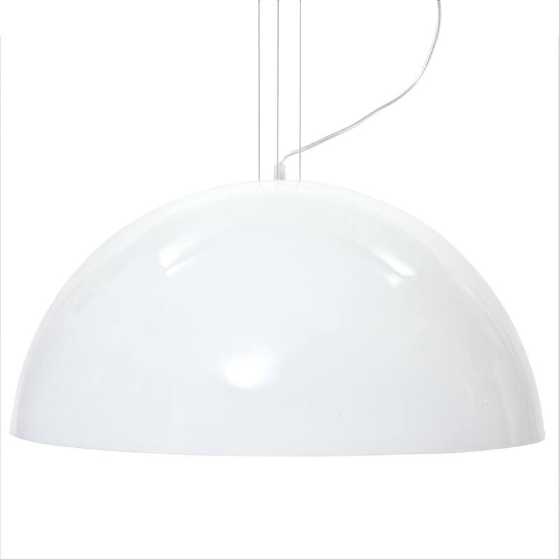 Flow 1-light Hanging Ceiling Lamp - White