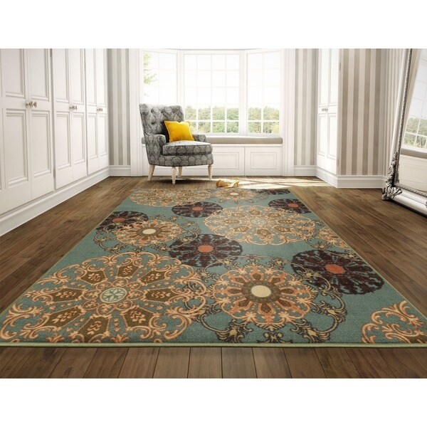 Ottomanson Ottohome Collection Medallions Design Non