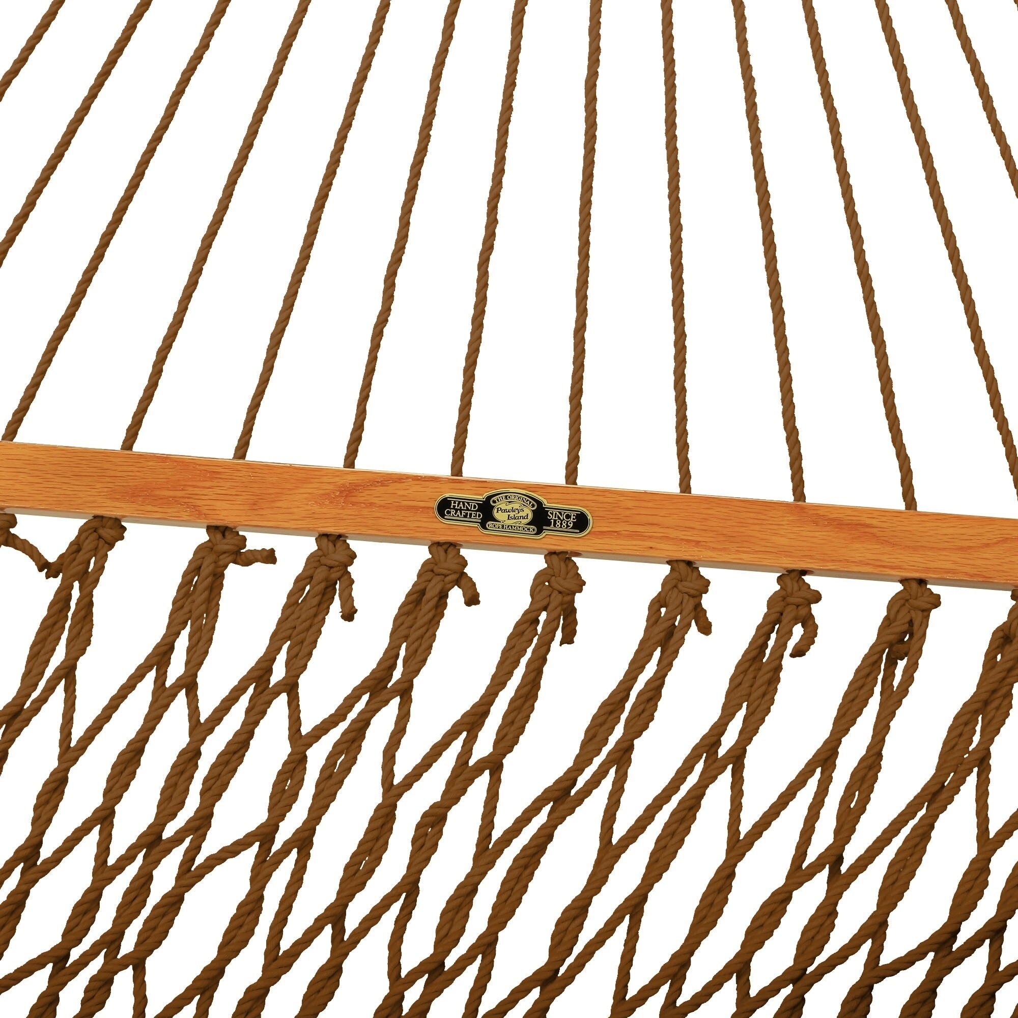 Small DuraCord Rope Hammock in Antique Brown