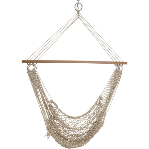 Single Cotton Rope Swing (Stand Not Included)