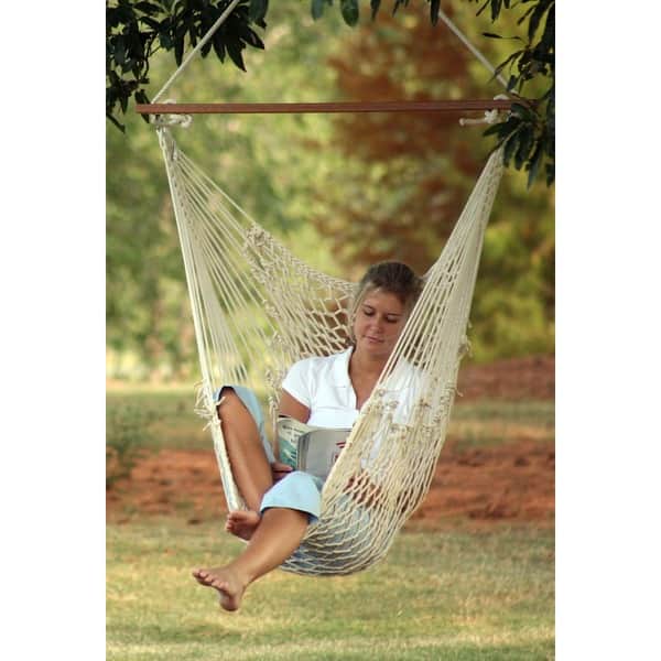 Single Cotton Rope Swing (Stand Not Included) - Bed Bath & Beyond