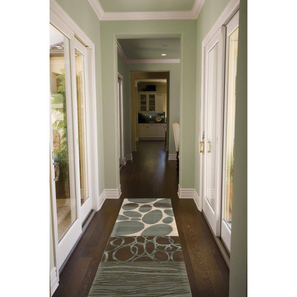 Rug Squared Jericho Multicolor Rug - Multi - 2'3" x 8' Runner