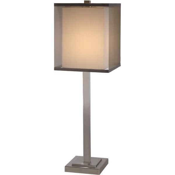 table lamps brushed nickel finish