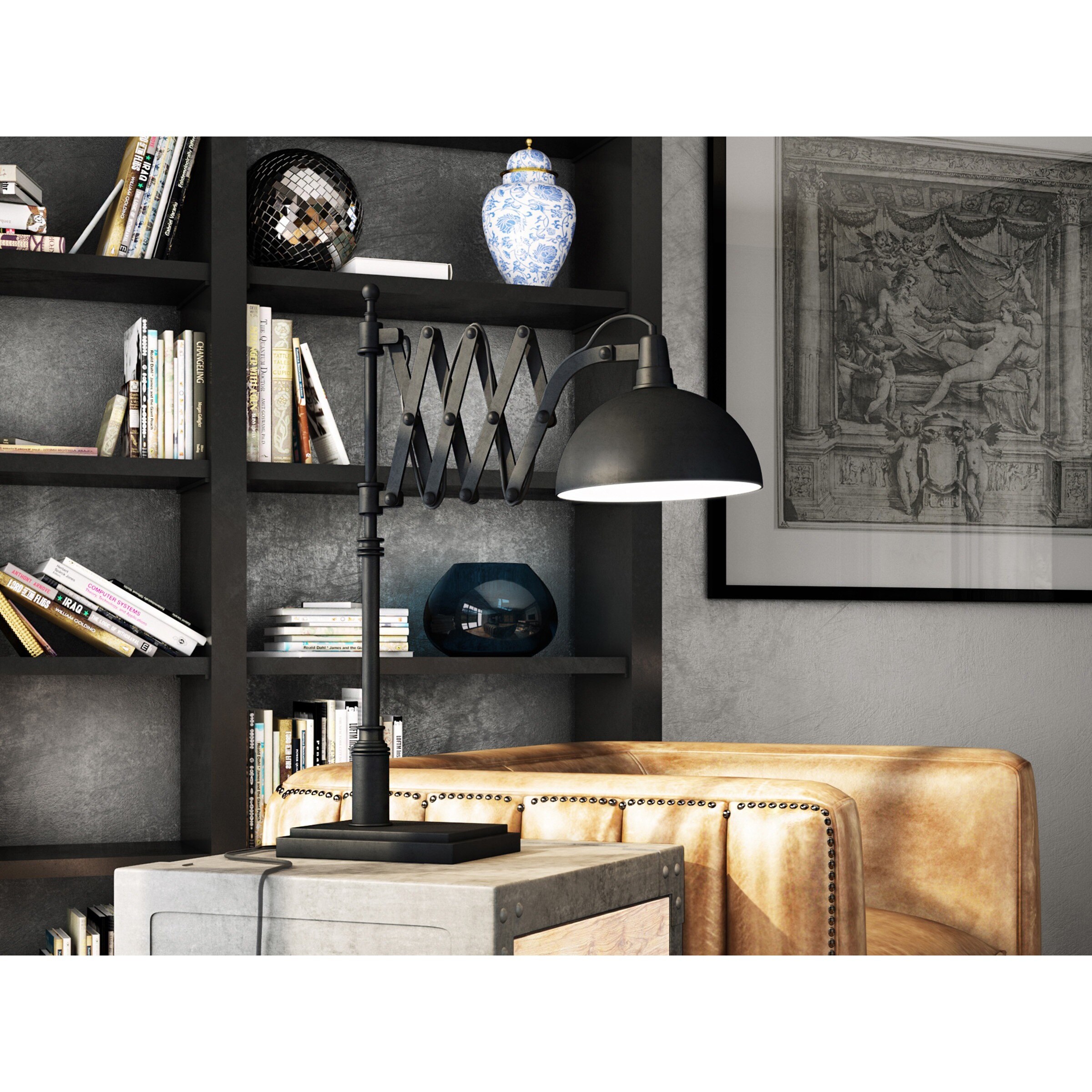 made desk lamp