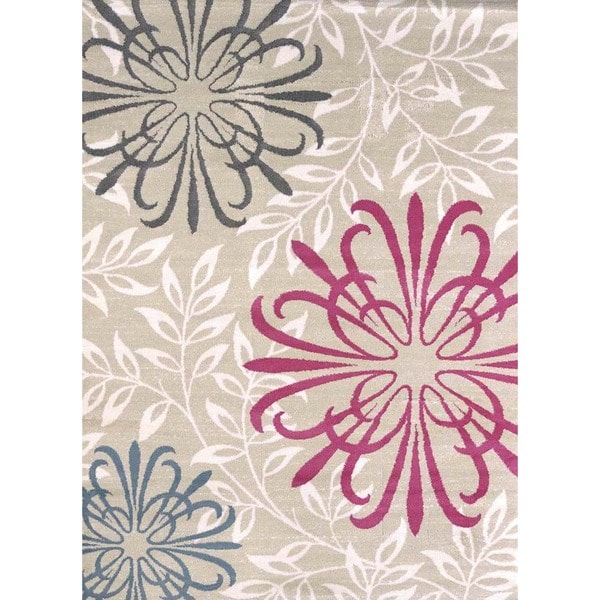Structures Bows Area Rug (5'3 x 7'2)