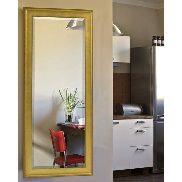 American Made Rayne Vintage Gold Body Mirror Shopping