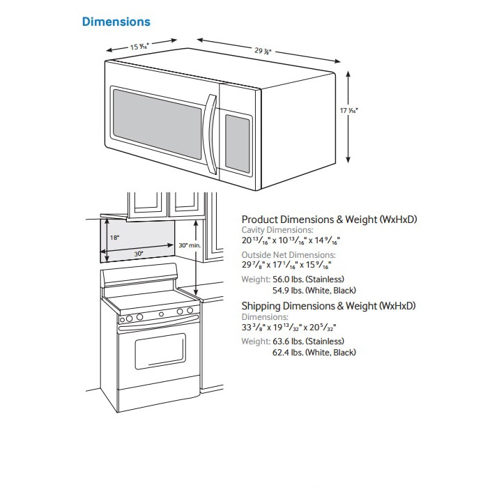 Microwave DimensionsBestMicrowave
