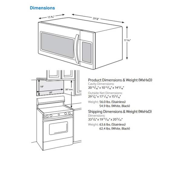 Samsung 1 8 Cubic Foot Over The Range Microwave Oven Samsung 1 8 Cubic Foot Over The Range Microwave Oven