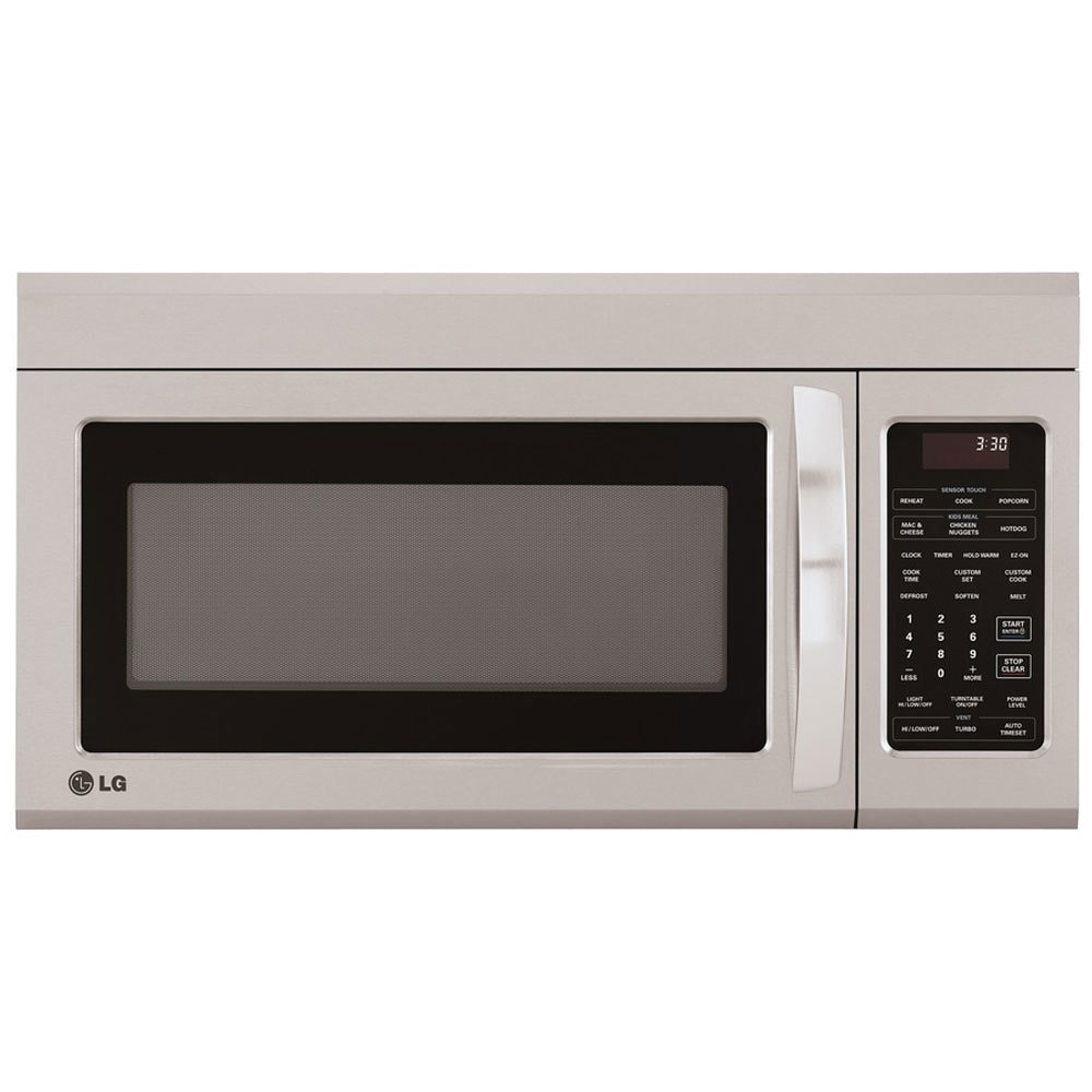 Lg 1 8 Cubic Foot Over The Range Microwave Oven Stainless Lg 1 8 Cubic Foot Over The Range
