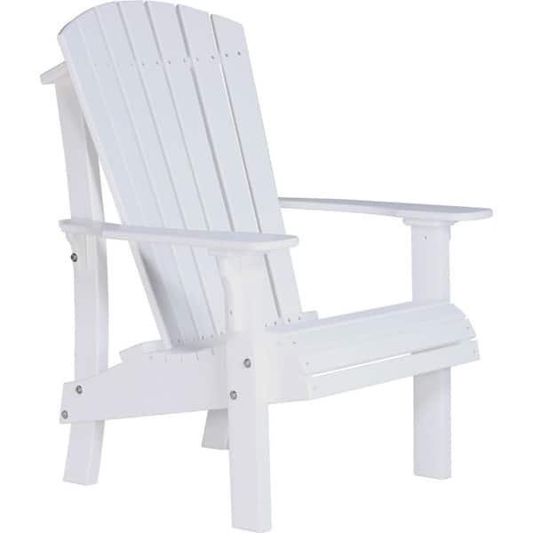 Shop Deluxe Poly Comfort Height Adirondack Chair Free Shipping