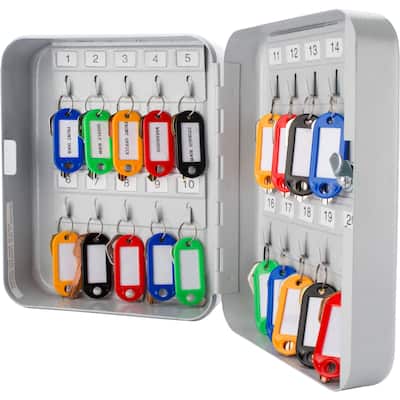 20 Position Key Lock Box with Key Lock