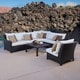 preview thumbnail 4 of 73, Deco 6-piece Corner Sectional Set with by RST Brands