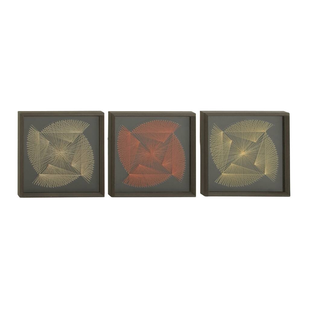 Wood Form String Art (Set of 3)