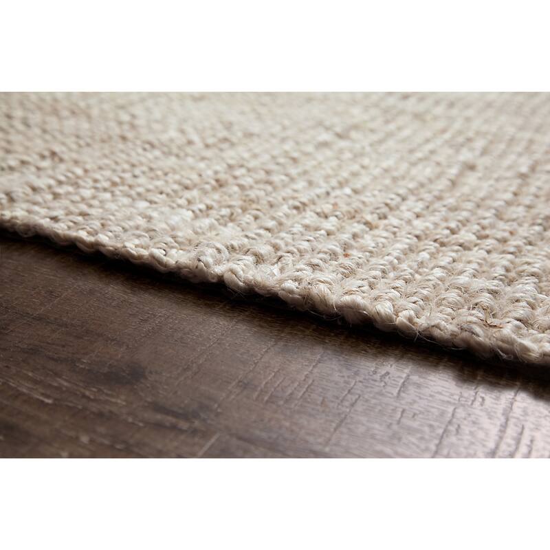 Jani Andes Ivory Jute Handwoven Rug