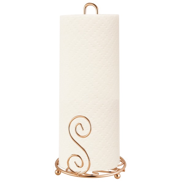 Shop Rose Gold Paper Towel Holder Free Shipping On Orders Over 45