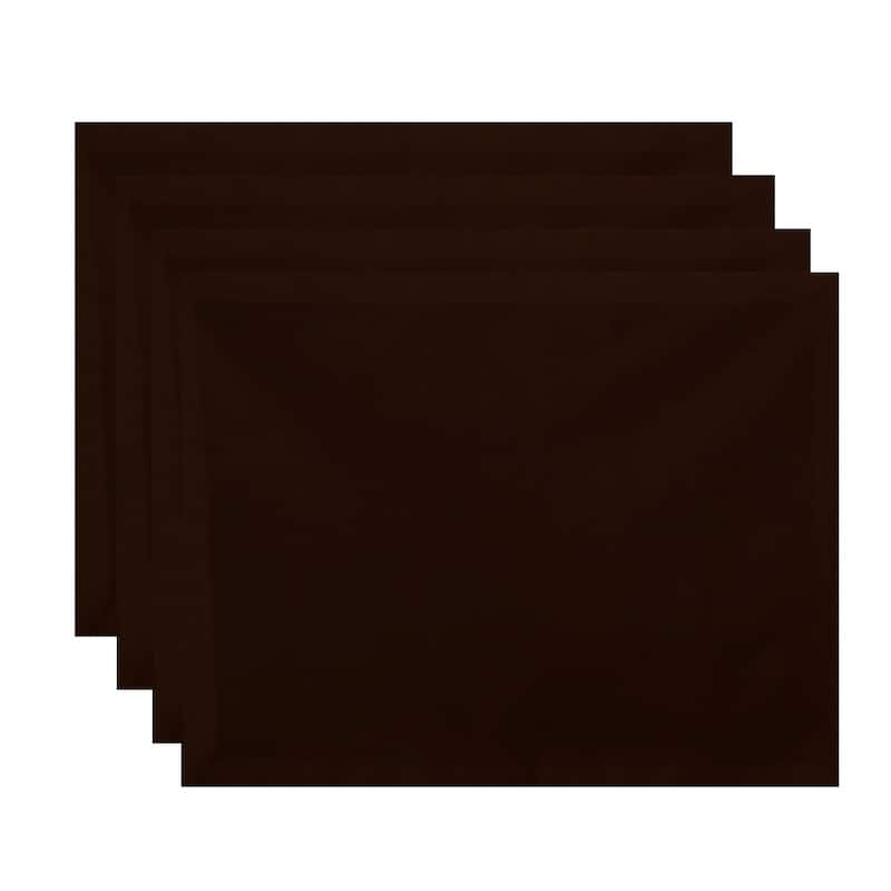 Solid Table Top Placemat (Set of 4) - Carmel