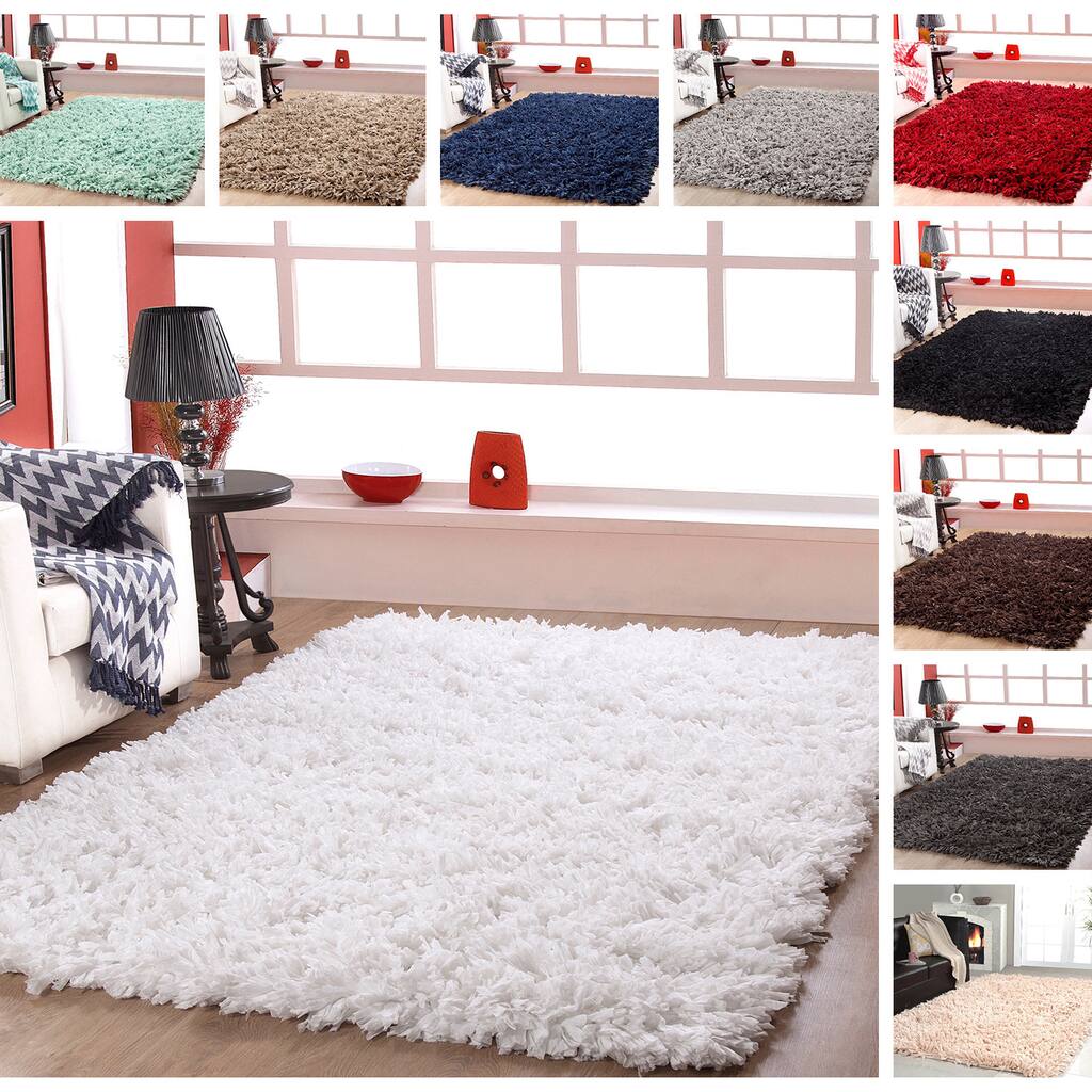 Affinity Home Collection Cozy Shag Area Rug (8' x 10')
