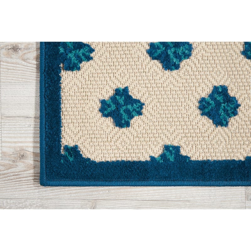 Nourison Aloha Blossom Indoor/Outdoor Area Rug