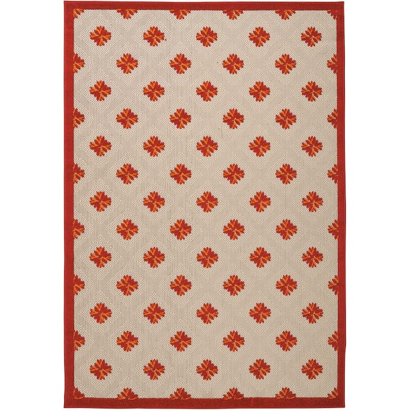 Nourison Aloha Blossom Indoor/Outdoor Area Rug