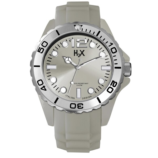 Haurex H2X Mens Reef Silver Watch   17330925   Shopping