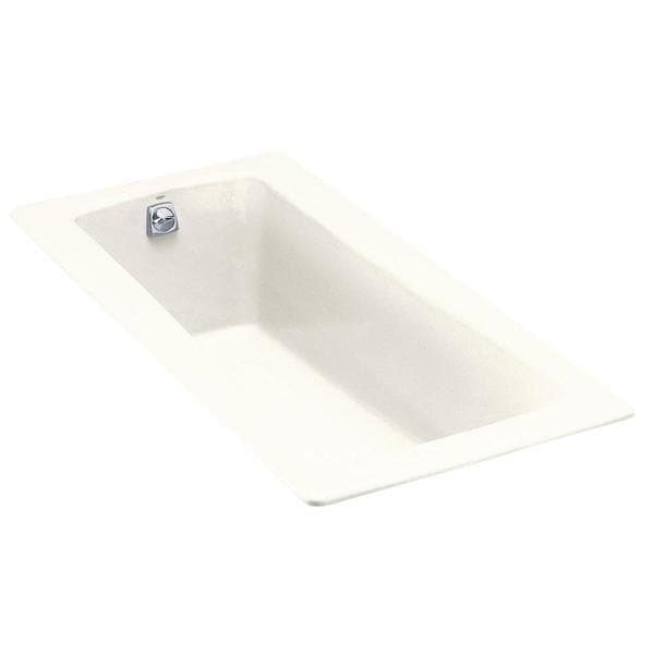 Kohler Maestro 5.5 FootReversible Drain Cast Iron Soaking Tub in White