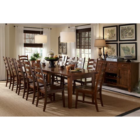 Auden Distressed Solid Wood 14-Piece Dining Collection