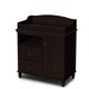 preview thumbnail 1 of 0, Moonlight Collection Changing Table Brown