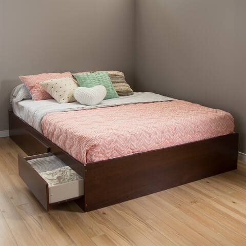 South Shore Vito Mates Queen Bed with 2 Drawers