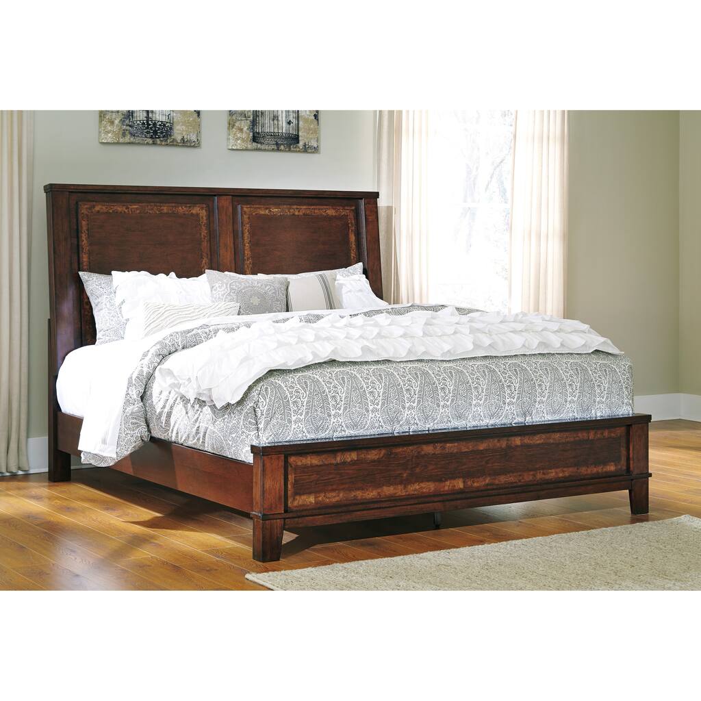 Signature Design by Ashley Dawlyn Brown Queen-size Panel Bed