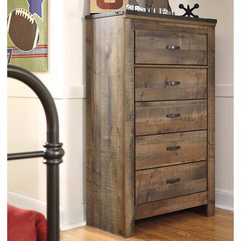 Signature Design by Ashley Trinell Brown 5-drawer Chest