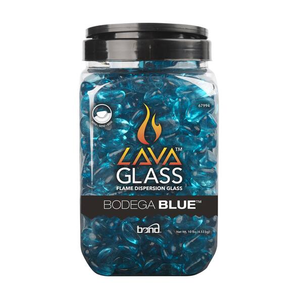 Shop Bond Manufacturing Gloss Flame Dispersion Glass Fire Pit Lava