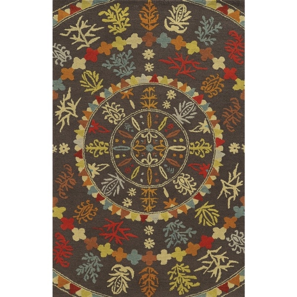 Rizzy Home Rockport 100-percent Wool Hand-tufted Accent Rug (2' x 3') - 2' x 3'