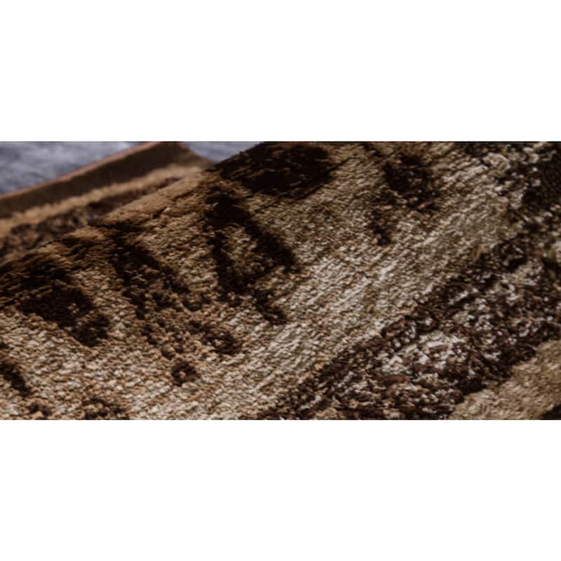 Linon Platinum Collection Isphanan Persian Modified Polyester Area Rug