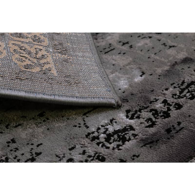 Linon Platinum Collection Isphanan Persian Modified Polyester Area Rug