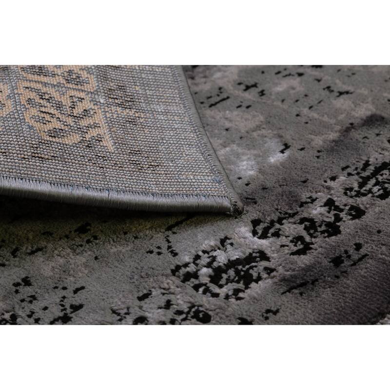 Linon Platinum Collection Isphanan Persian Modified Polyester Area Rug