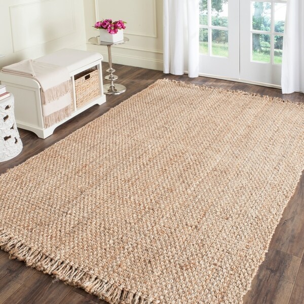 Safavieh Casual Natural Fiber Hand-Woven Natural Jute Rug - 6' x 9'