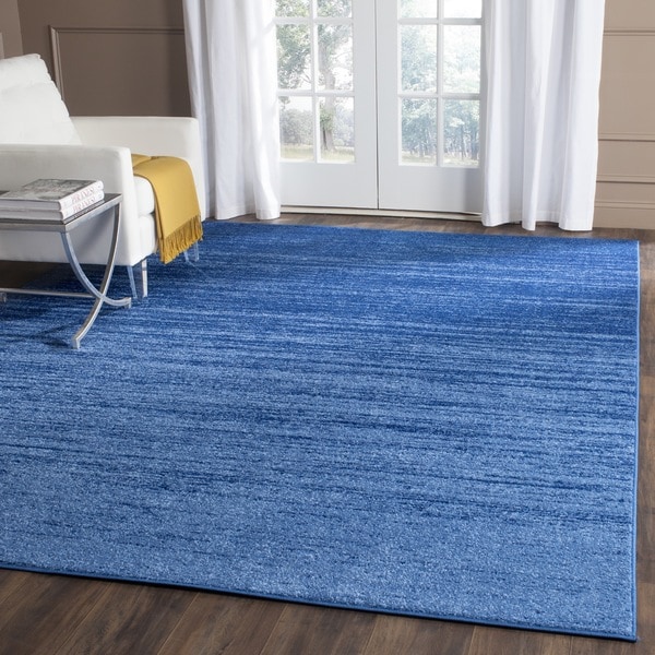 Safavieh Adirondack Vintage Ombre Light Blue/ Dark Blue Rug (6' x 9') - 6' x 9'