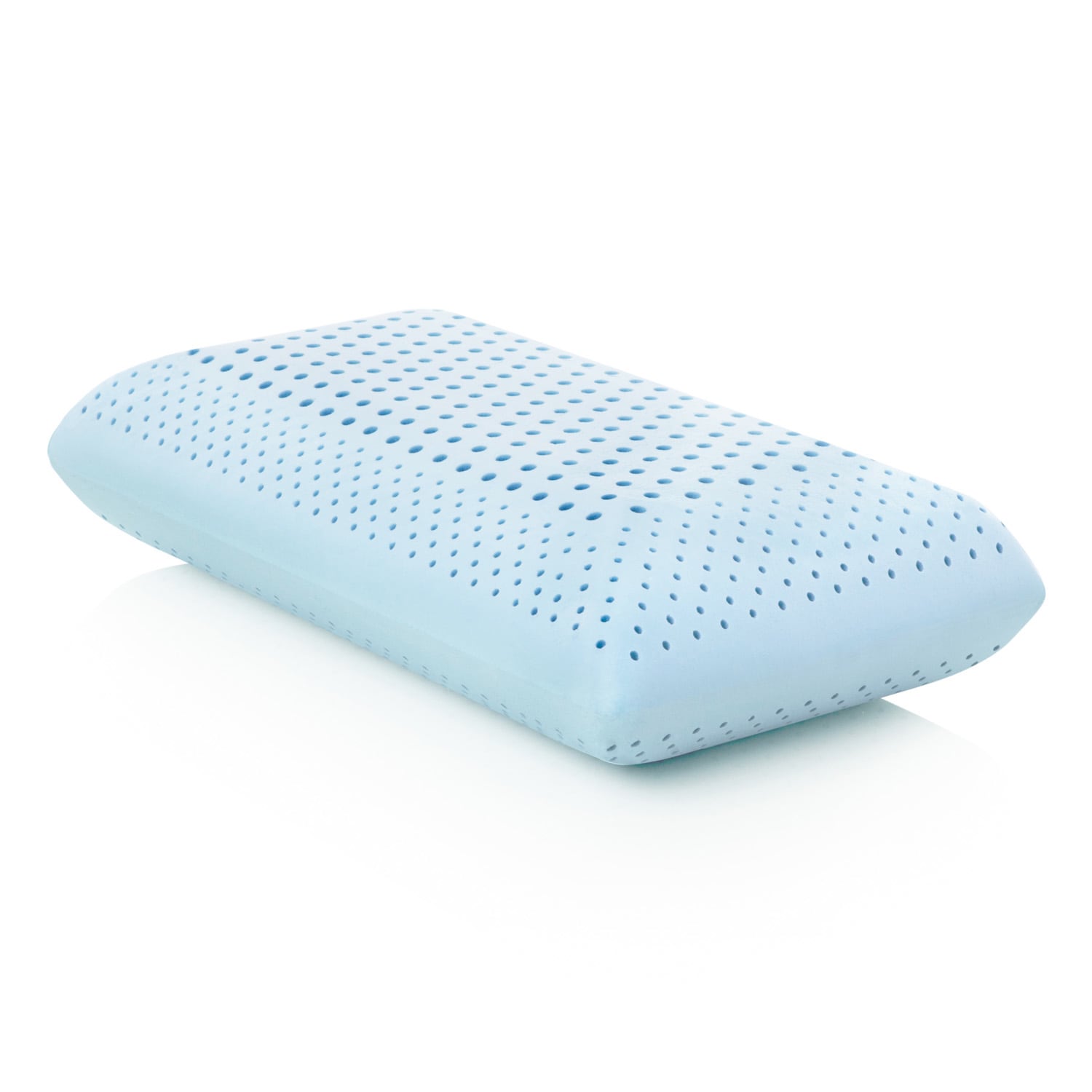  Comfort Revolution Blue Bubble Gel + Memory Foam Pillow,  Standard (Pack of 1), White : Home & Kitchen