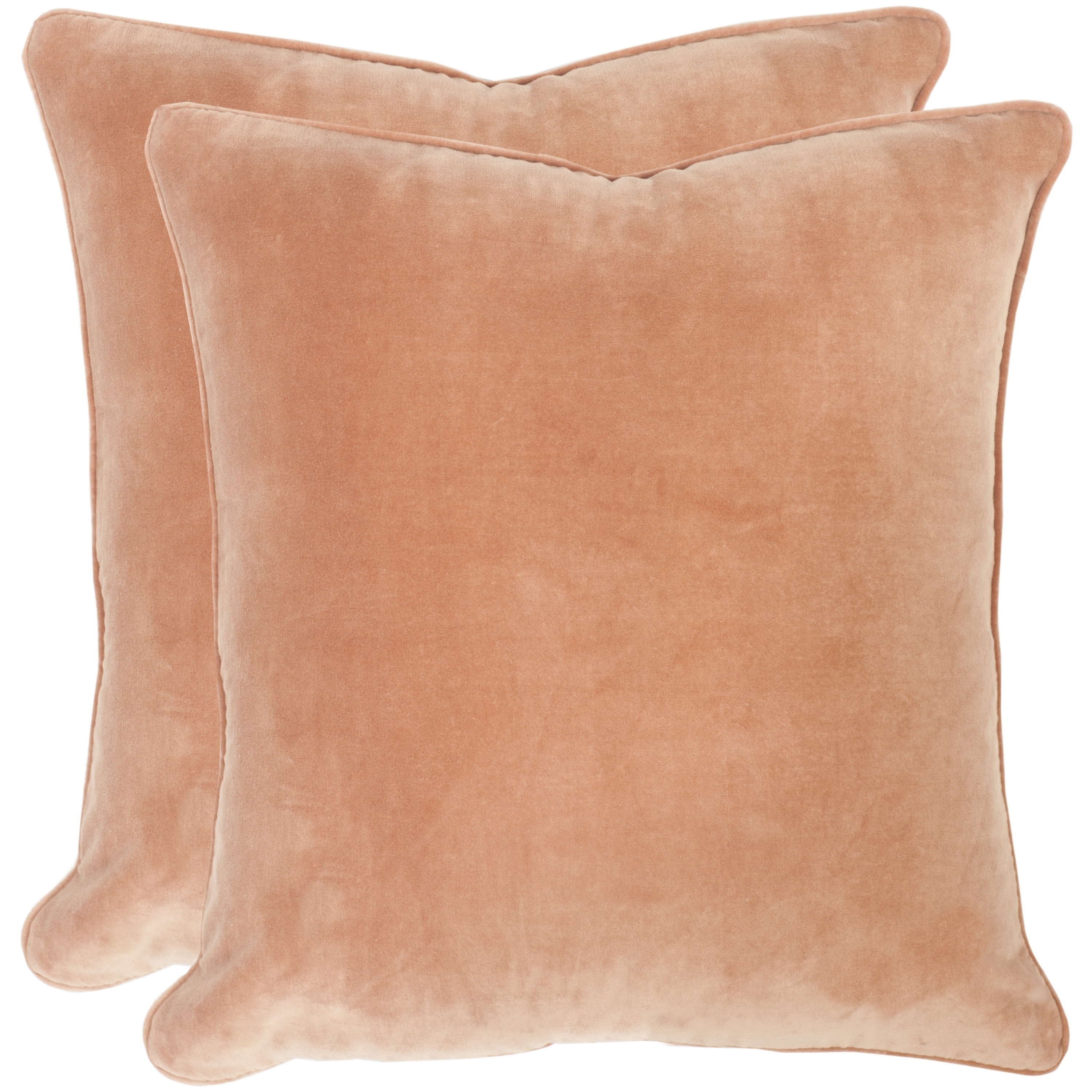 apricot throw pillows